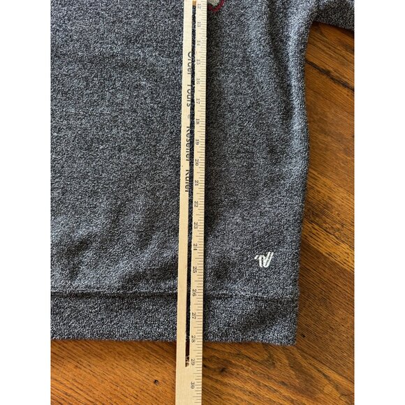 Varsity Spirit Falcons  Sweatshirt MD Black & Gray Crewneck Pullover - Picture 6 of 7